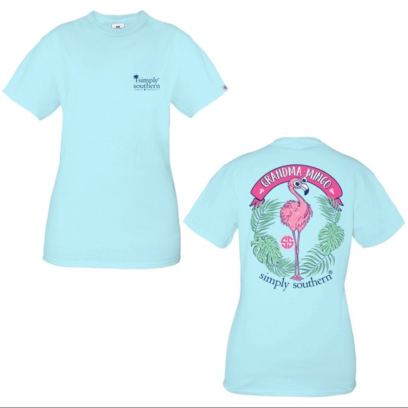 ✨🆕💗🦩SIMPLY SOUTHERN GRANDMA-MINGO LOGO TEE🦩💗 - Picture 6 of 8